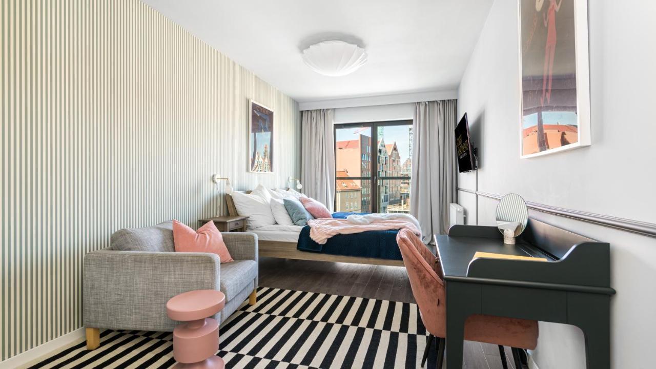 Waterlane W Oknami Na Rzeke - Marina View - Comfy Apartments Gdańsk Exterior foto
